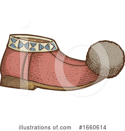 Royalty-Free (RF) Shoe Clipart Illustration by Any Vector - Stock Sample #1660614