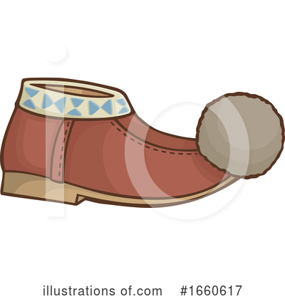 Royalty-Free (RF) Shoe Clipart Illustration by Any Vector - Stock Sample #1660617