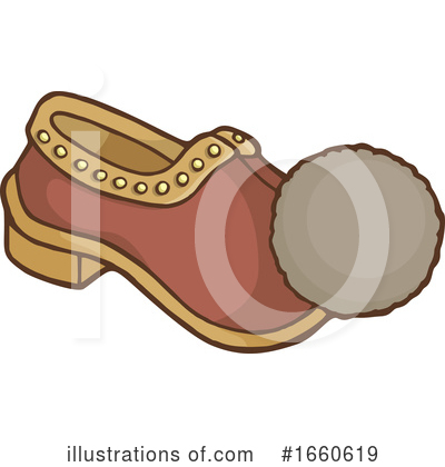 Royalty-Free (RF) Shoe Clipart Illustration by Any Vector - Stock Sample #1660619