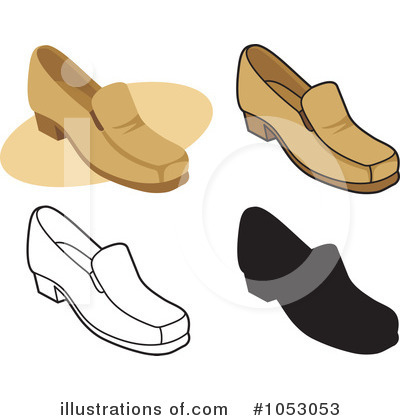 Shoe Clipart #1053053 by Any Vector