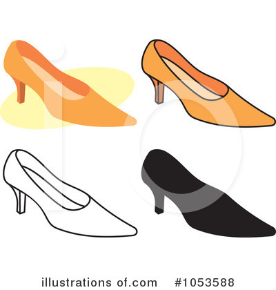Shoe Clipart #1053588 by Any Vector