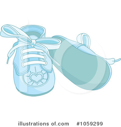 Royalty-Free (RF) Shoes Clipart Illustration by Pushkin - Stock Sample #1059299