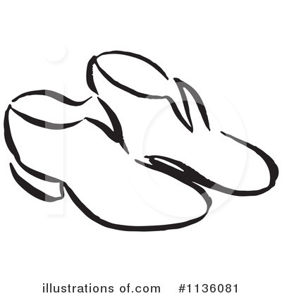 Royalty-Free (RF) Shoes Clipart Illustration by Picsburg - Stock Sample #1136081