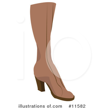 Royalty-Free (RF) Shoes Clipart Illustration by AtStockIllustration - Stock Sample #11582