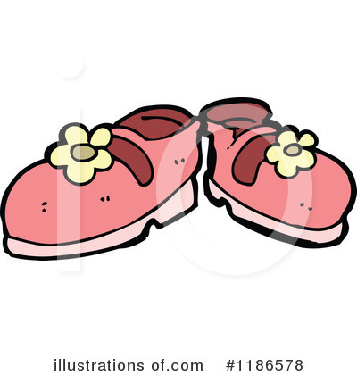 Royalty-Free (RF) Shoes Clipart Illustration by lineartestpilot - Stock Sample #1186578