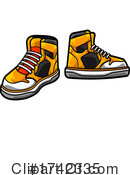 Shoes Clipart #1742335 by Hit Toon