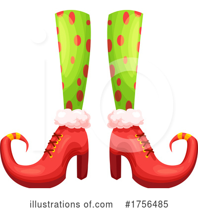 Royalty-Free (RF) Shoes Clipart Illustration by Vector Tradition SM - Stock Sample #1756485