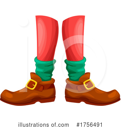 Royalty-Free (RF) Shoes Clipart Illustration by Vector Tradition SM - Stock Sample #1756491