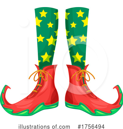 Royalty-Free (RF) Shoes Clipart Illustration by Vector Tradition SM - Stock Sample #1756494