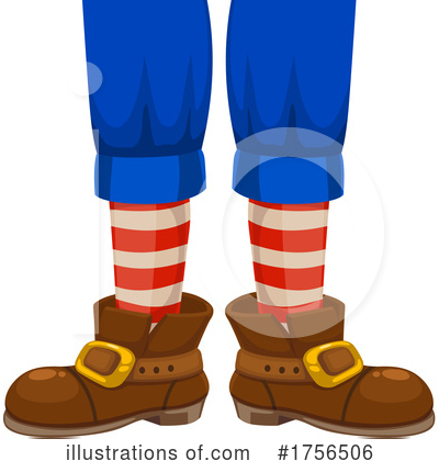 Royalty-Free (RF) Shoes Clipart Illustration by Vector Tradition SM - Stock Sample #1756506
