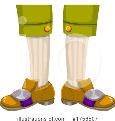Royalty-Free (RF) Shoes Clipart Illustration by Vector Tradition SM - Stock Sample #1756507