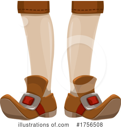 Royalty-Free (RF) Shoes Clipart Illustration by Vector Tradition SM - Stock Sample #1756508