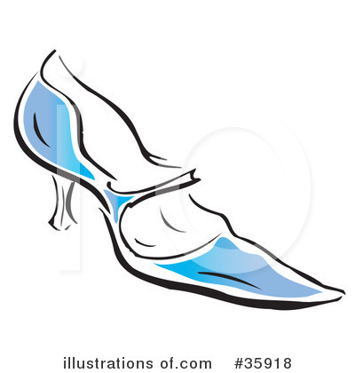 Royalty-Free (RF) Shoes Clipart Illustration by Lisa Arts - Stock Sample #35918