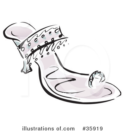 Royalty-Free (RF) Shoes Clipart Illustration by Lisa Arts - Stock Sample #35919