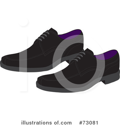 Royalty-Free (RF) Shoes Clipart Illustration by Rosie Piter - Stock Sample #73081