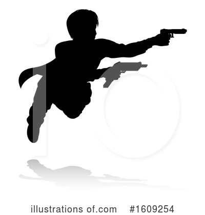 Royalty-Free (RF) Shooting Clipart Illustration by AtStockIllustration - Stock Sample #1609254