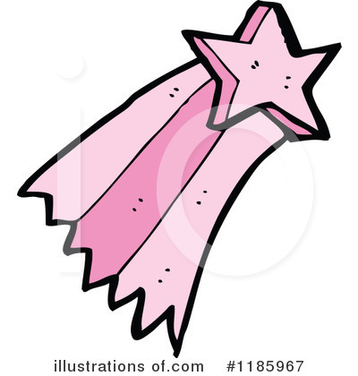 Royalty-Free (RF) Shooting Star Clipart Illustration by lineartestpilot - Stock Sample #1185967