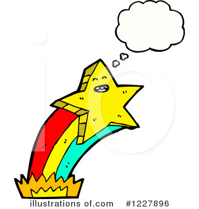 Royalty-Free (RF) Shooting Star Clipart Illustration by lineartestpilot - Stock Sample #1227896