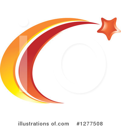 Royalty-Free (RF) Shooting Star Clipart Illustration by Lal Perera - Stock Sample #1277508