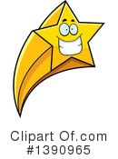 Shooting Star Clipart #1390965 by Cory Thoman