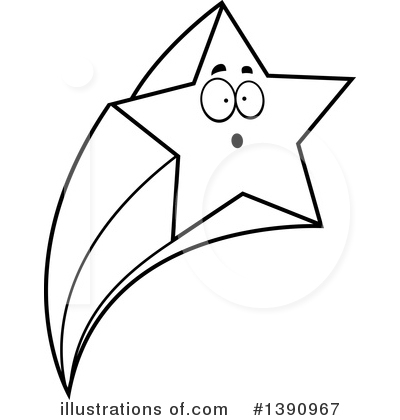 Royalty-Free (RF) Shooting Star Clipart Illustration by Cory Thoman - Stock Sample #1390967