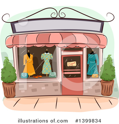 Royalty-Free (RF) Shop Clipart Illustration by BNP Design Studio - Stock Sample #1399834