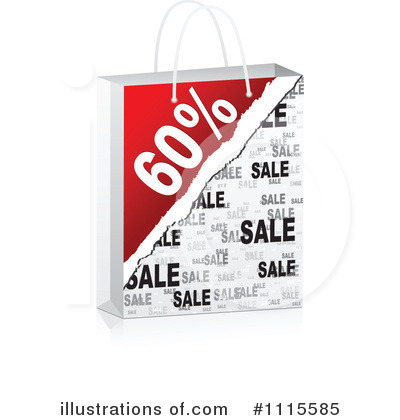 Shopping Bags Clipart #1115585 by Andrei Marincas