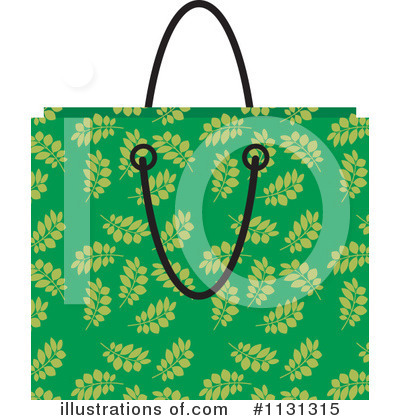 Royalty-Free (RF) Shopping Bag Clipart Illustration by Lal Perera - Stock Sample #1131315