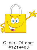 Shopping Bag Clipart #1214408 by Hit Toon