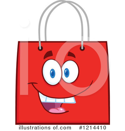 Shopping Bag Clipart #1214410 by Hit Toon