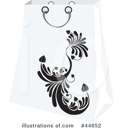 Royalty-Free (RF) Shopping Bag Clipart Illustration by MilsiArt - Stock Sample #44652
