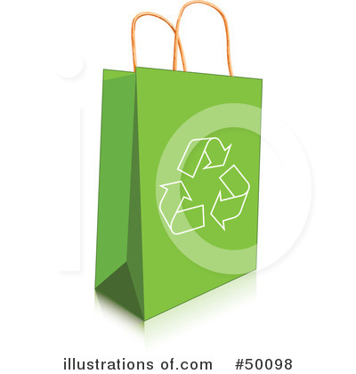 Royalty-Free (RF) Shopping Bag Clipart Illustration by Pushkin - Stock Sample #50098