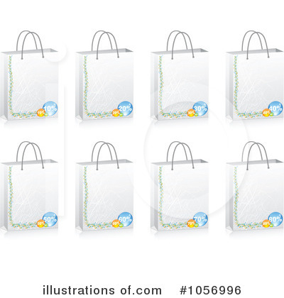 Royalty-Free (RF) Shopping Bags Clipart Illustration by Andrei Marincas - Stock Sample #1056996