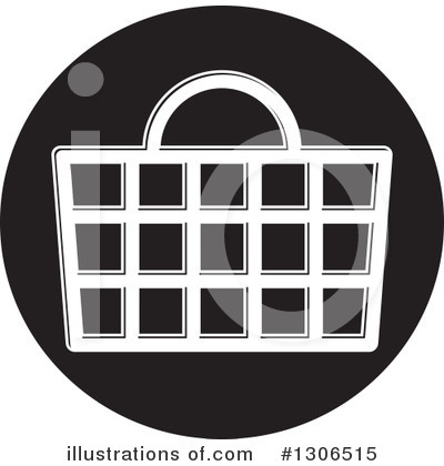 Royalty-Free (RF) Shopping Basket Clipart Illustration by Lal Perera - Stock Sample #1306515