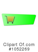 Shopping Cart Button Clipart #1052269 by oboy