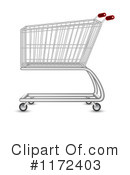 Shopping Cart Clipart #1172403 by vectorace