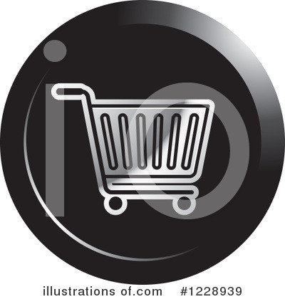 Royalty-Free (RF) Shopping Cart Clipart Illustration by Lal Perera - Stock Sample #1228939