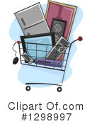 Shopping Cart Clipart #1298997 by BNP Design Studio