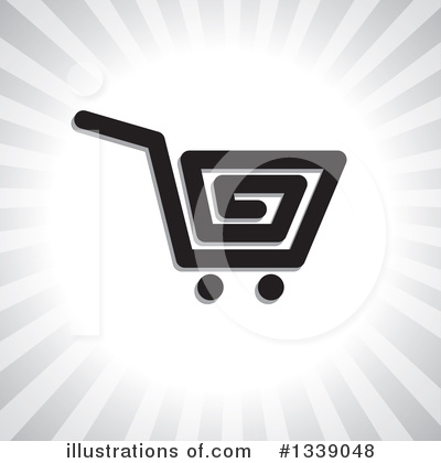 Royalty-Free (RF) Shopping Cart Clipart Illustration by ColorMagic - Stock Sample #1339048