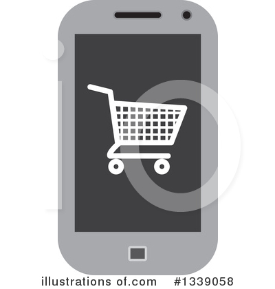 Shopping Cart Clipart #1339058 by ColorMagic