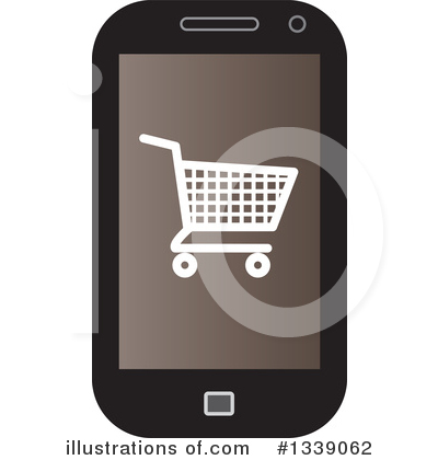 Royalty-Free (RF) Shopping Cart Clipart Illustration by ColorMagic - Stock Sample #1339062