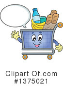 Shopping Cart Clipart #1375021 by visekart
