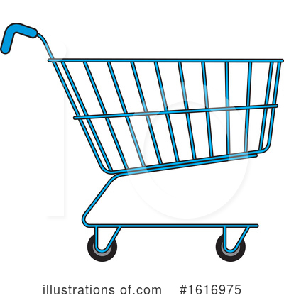 Royalty-Free (RF) Shopping Cart Clipart Illustration by Lal Perera - Stock Sample #1616975