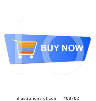 Royalty-Free (RF) Shopping Cart Clipart Illustration by oboy - Stock Sample #68702