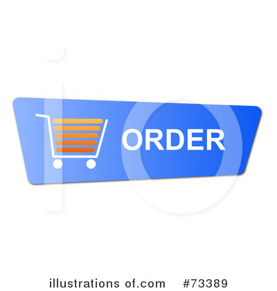 Royalty-Free (RF) Shopping Cart Clipart Illustration by oboy - Stock Sample #73389