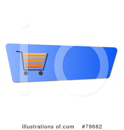Royalty-Free (RF) Shopping Cart Clipart Illustration by oboy - Stock Sample #79682