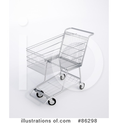 Royalty-Free (RF) Shopping Cart Clipart Illustration by Mopic - Stock Sample #86298