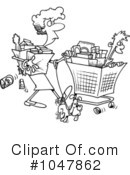 Shopping Clipart #1047862 by toonaday