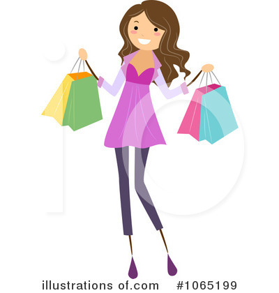 Royalty-Free (RF) Shopping Clipart Illustration by BNP Design Studio - Stock Sample #1065199