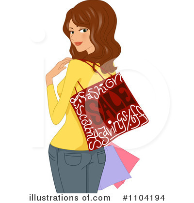 Royalty-Free (RF) Shopping Clipart Illustration by BNP Design Studio - Stock Sample #1104194